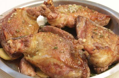 Petti di piccione rosolati in padella